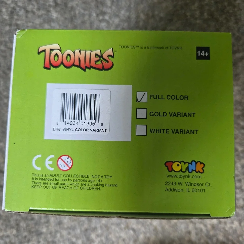 Bob‎ Ross Toonies Vinyl Figure Toynk Full Color Artist Collectible BR6